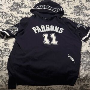 Men's Cowboys Short Sleeve hoodie